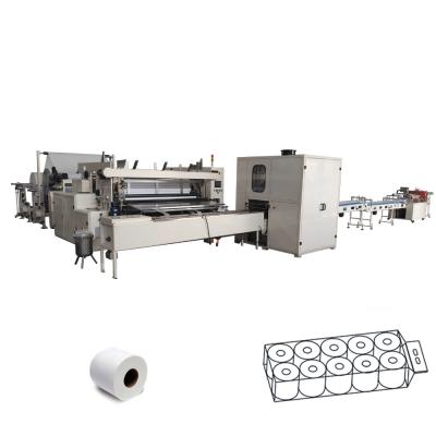 a fabricação de papel dos produtos da talhadeira 200m/min faz à máquina a auto rebobinação do toalete pequeno