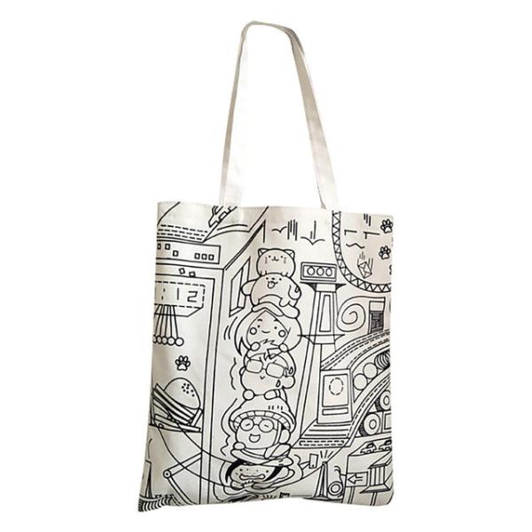 10oz 12oz 14oz Canvas Cotton Tote Lady Shoulder Bag Eco Friendly
