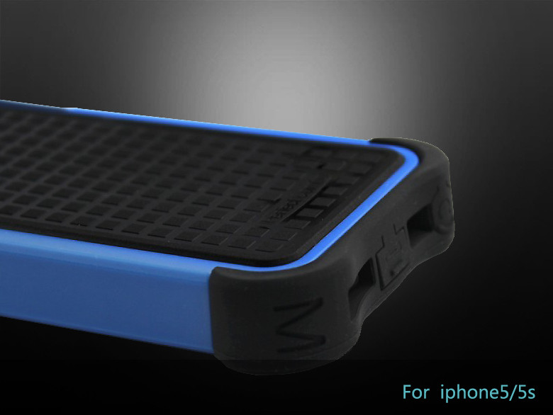 Iphone5/5S PC ,silicon 2in1 design case