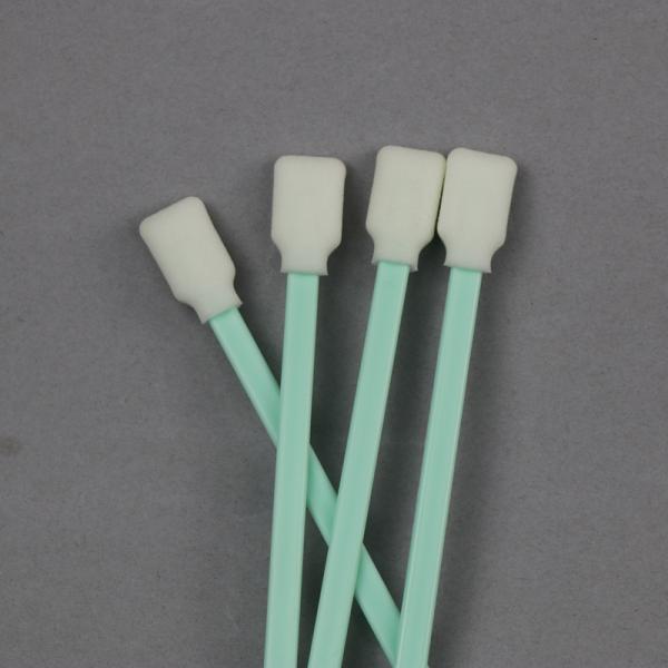 TX707 Style Printer Head Cleaning Swab Lint Free High Density Foam Tip PP Handle Cleanroom Sponge Swab 128mm 50pcs Pack