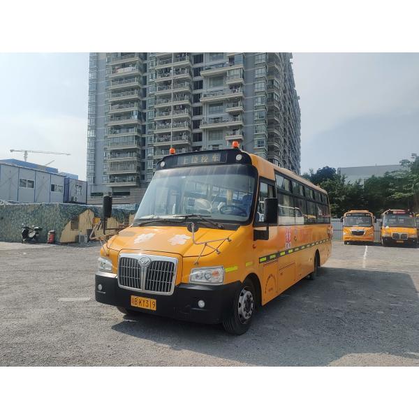 Шанграо 51 место Старый школьный автобус 80 км / ч Максимальная скорость Евро 4 стандарт выбросов