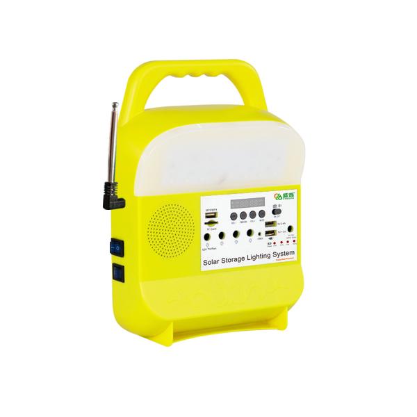 818 Solar Home Battery Energy Storage System 4 Lights Renewable Energy IP65
