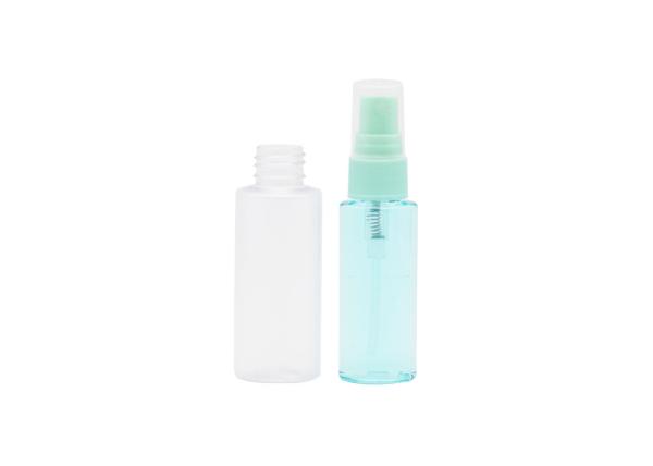 Luz cosmética da garrafa do pulverizador do ANIMAL DE ESTIMAÇÃO plástico - álcool vazio claro azul 50Ml 60ML