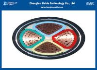 0.6/1 (1,1) bases del kilovoltio 1 al cable de transmisión multi de la baja tensión del Cu de los corazones 4x95sqmm XLPE aislaron LSOH