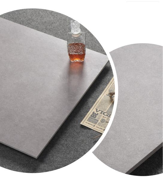 Gris clair 48 X24 Glaçage étoilé visage de bébé intérieur plancher carreaux de porcelaine pour chambre