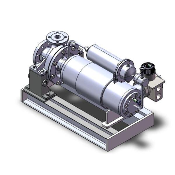 Консервный моторный насос для химической очистки сточных вод