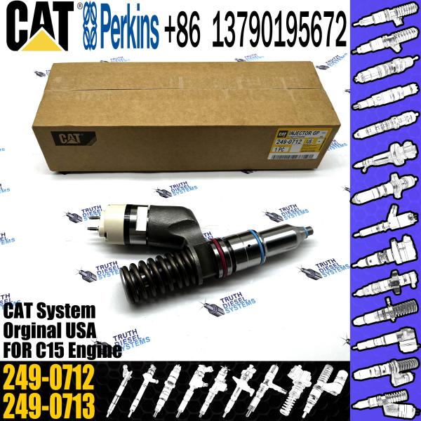 Motor C15 Caterpillar do injetor 2490712 10R3147 10R-3147 249-0712 de CAT Excavator Spare Parts Diesel