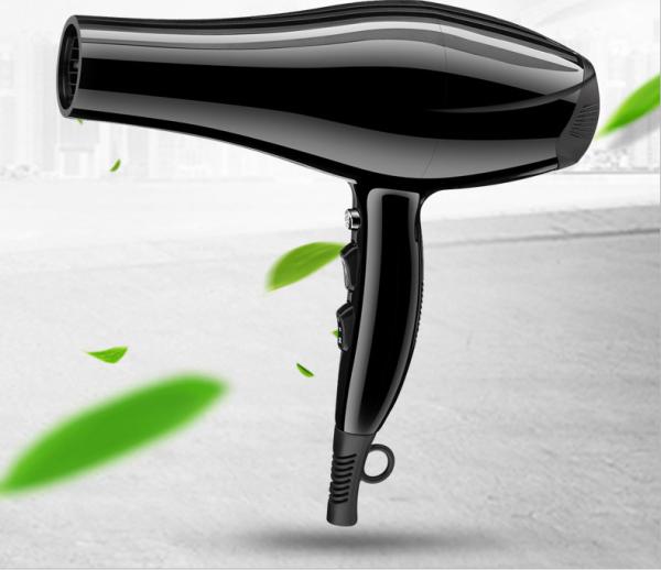 Baixo secador de cabelo elétrico iônico da radiação, secador de cabelo 110V comercial de 2400 watts 240V