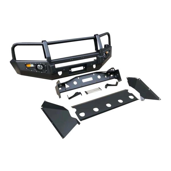 Transporter Front Bumper with Winch Bull Bar Rear Car Bumpers and Spare Tire Carrier