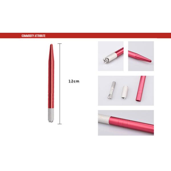 Colorful Permanent Makeup Manual Tattoo Eyebrow Pen Non Disposable Skin Safe