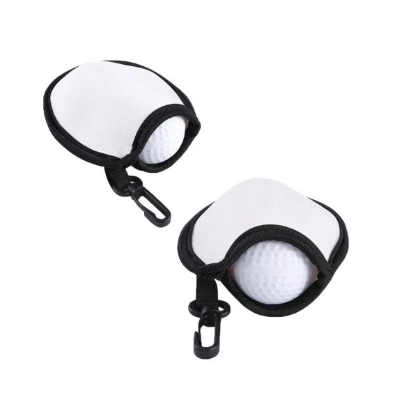 Personalized Portable Sublimation Neoprene Golf Ball Cleaner Pouch