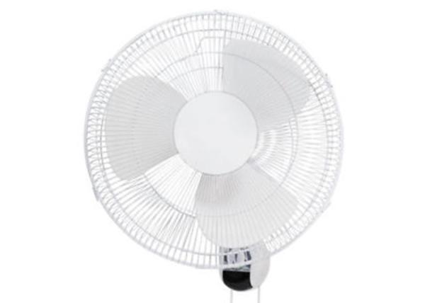 Contemporary Indoor Outdoor Wall Mount Fan Metal Primary Material Low Noise