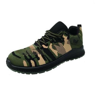 Shengjie Fly chaussures de travail tissées semelles douces respirantes occasionnelles anti-impact anti-ponture chaussures de sécurité de protection du travail