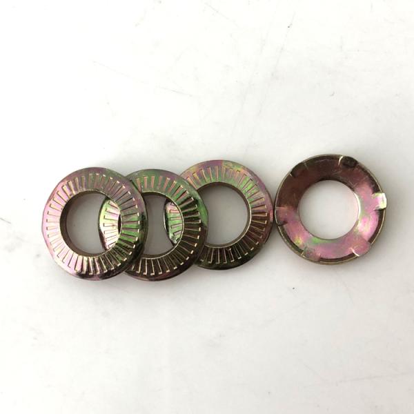 Las lavadoras de cerradura serradas el disco de acero del estruendo 6795 granearon lavadoras que ponían a tierra planas