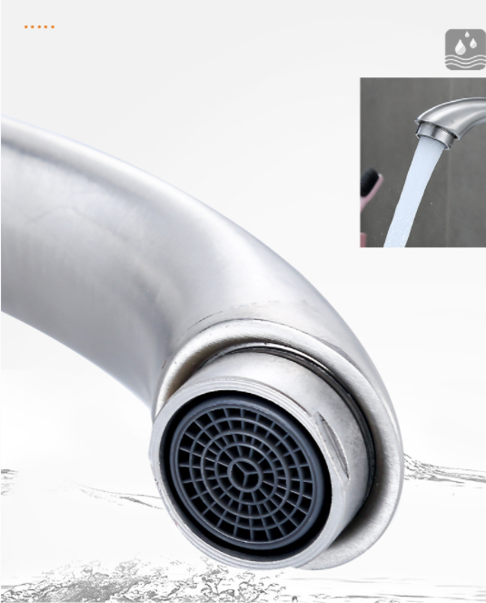 Faucet таза нержавеющей стали SUS304 одиночный холодный только в Chrome