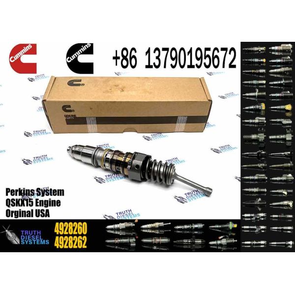 Durable Fuel Injector Assembly 4928260 for Cummins Engine QSKX15 Series