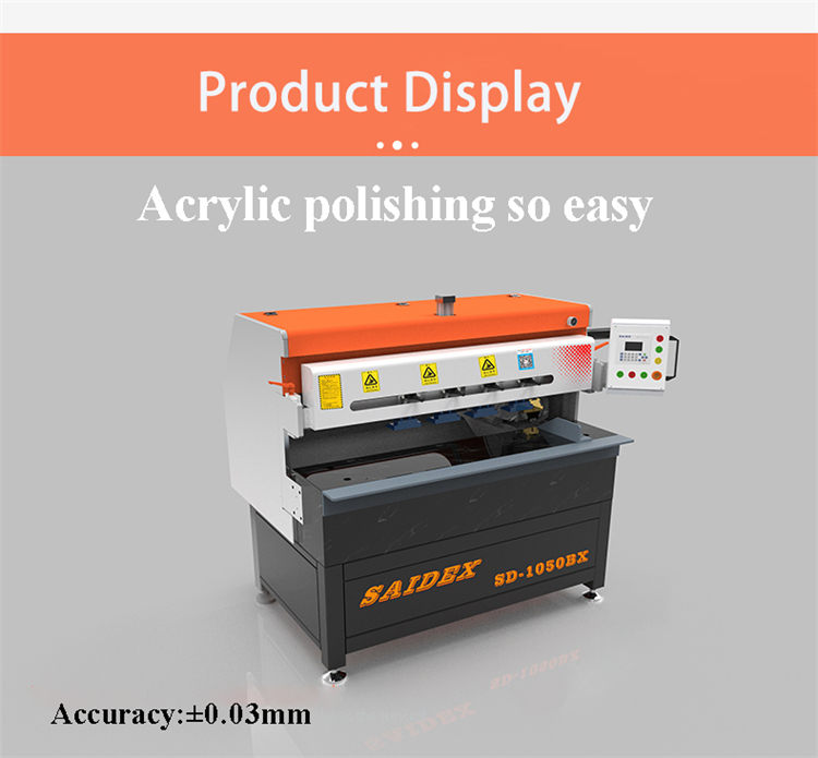 2.5KW  Acrylic Polishing Machine With 0-60 Degree Cutting Angle,No need to adjust the knife