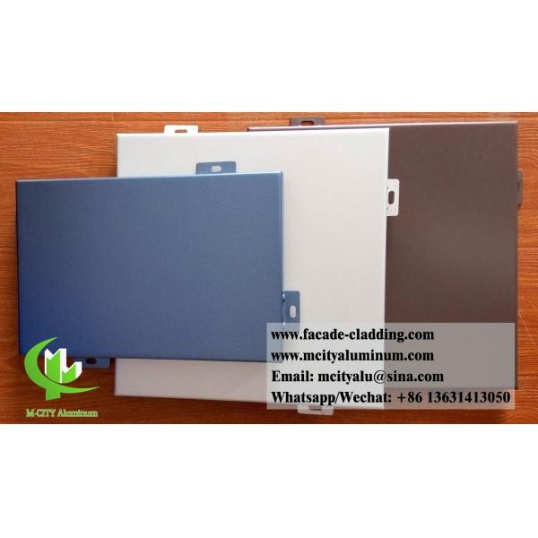 Panneau en aluminium moulé pour revêtement de façade résistant aux intempéries épaisseur 3 mm