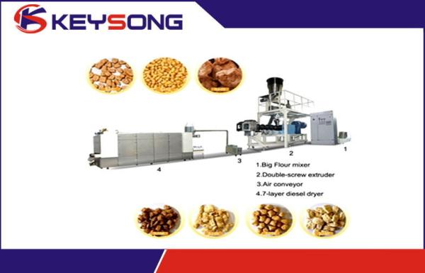 Textured Soya Protein High Pressure Food Processing Equipment For Bean Meat Analogue