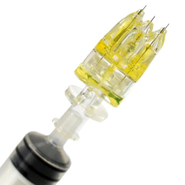 Sterile 5 Pins Adjustable Needle Length Crystal Multi Injector Meso Needle for Beauty Salon