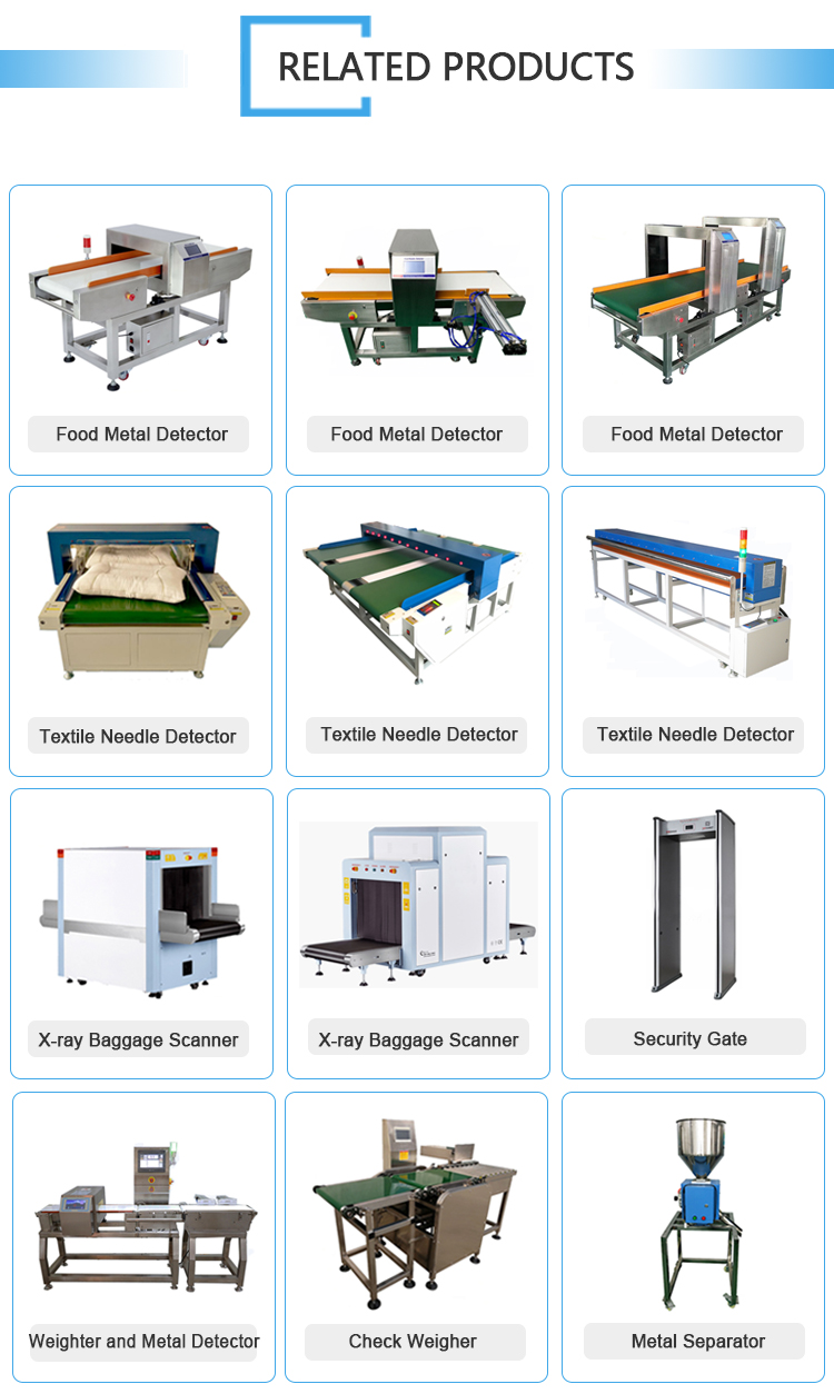 High Sensitivity Food Metal Detector Conveyor Machine for Bakery Bread Cookie Pastry Processing Industry