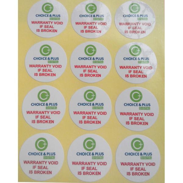 Таможня дела напечатала покрытие Адвиртисинг ярлыков стикера универсальное водно