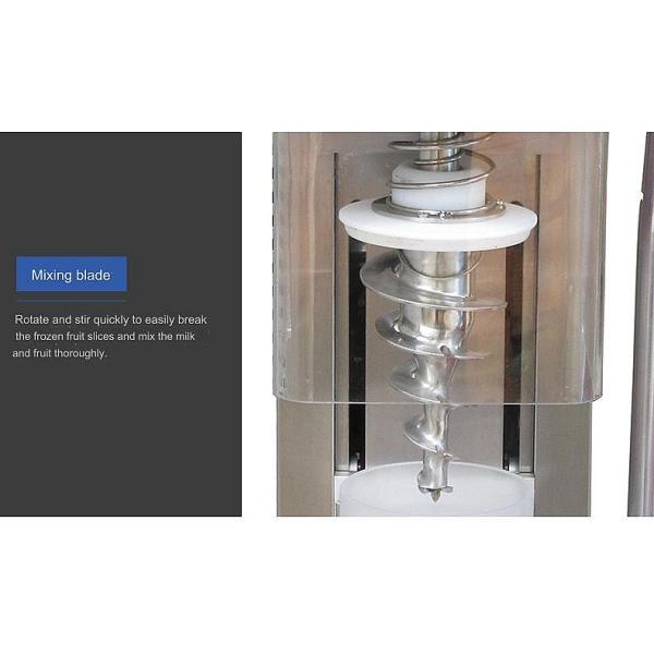 220V Voltage Mini Ice Cream Machine with Automatic Cleaning Function 310*560*750*