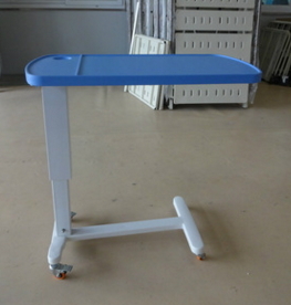 Table à roulettes avec accessoires de meubles d'hôpital