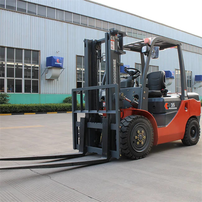 3 Ton 5 Ton Gasoline Gas LPG Forklift Goodsense Carretilla Elevadora Propane Forklifts