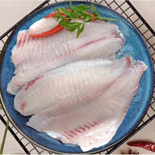 Filete de pescado de tilapia entero congelado fresco IQF de buena calidad china, precio al por mayor de mariscos
