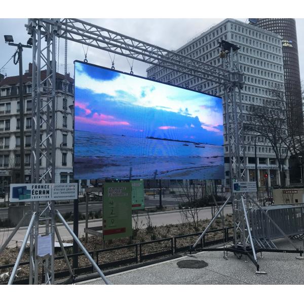 customzed 500x500mm die casting aluminum outdoor P3.47 rental led display screen video wall
