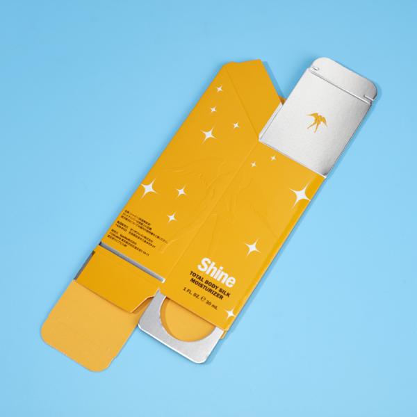 OEM Logo Beauty Product Packaging Box Suppliers , Whitening Lotion Serum Box