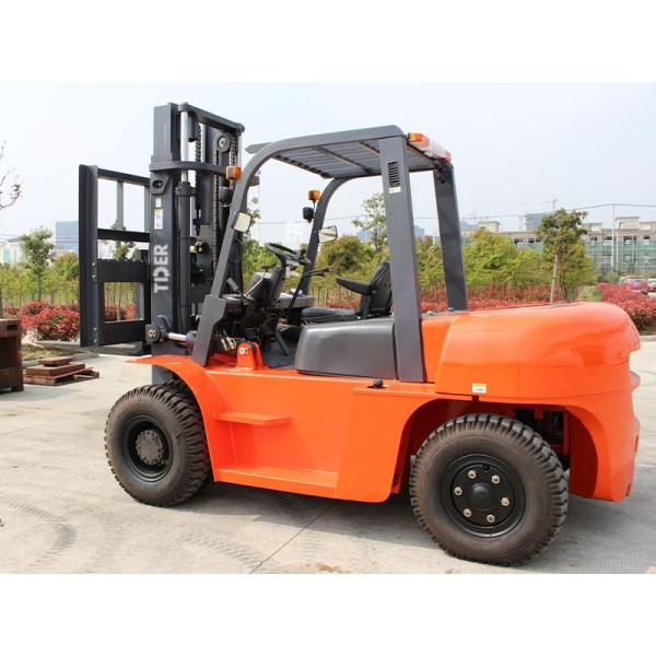 7T Дизельный вилочный погрузчик ISUZU 6BG1-02 Двигатель Дизельный внедорожный вилочный погрузчик Гидравлический вилочный погрузчик