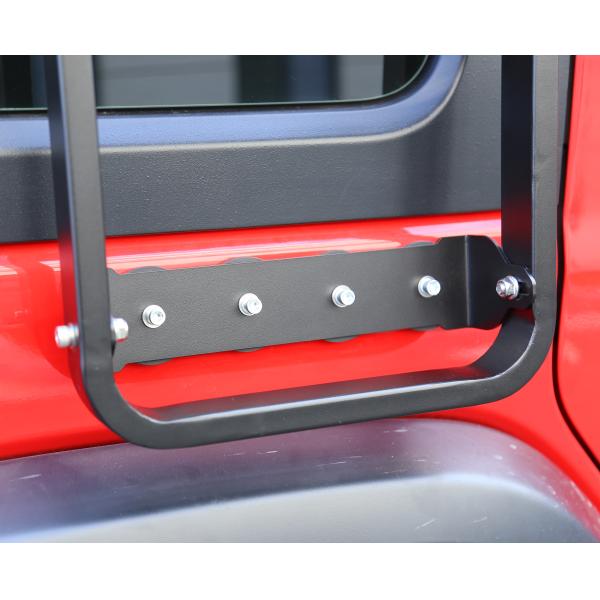 Q235-8 Double Sided Aluminium Extension Ladder 4 Runner Side Ladder Car Roof Ladder 2018