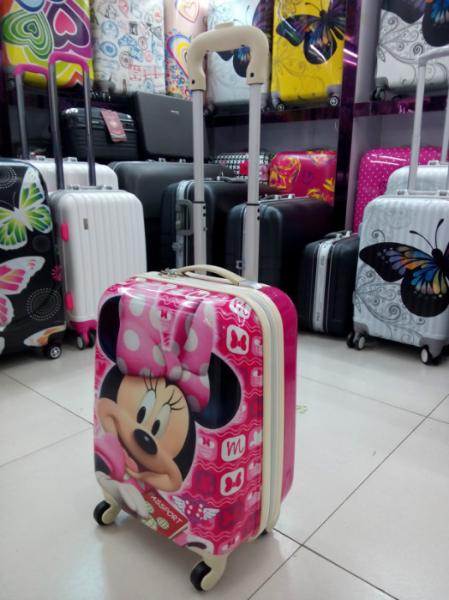 hot sale lovely kids trolley luggage bag suitcases in baigou baoding hebei China Factory