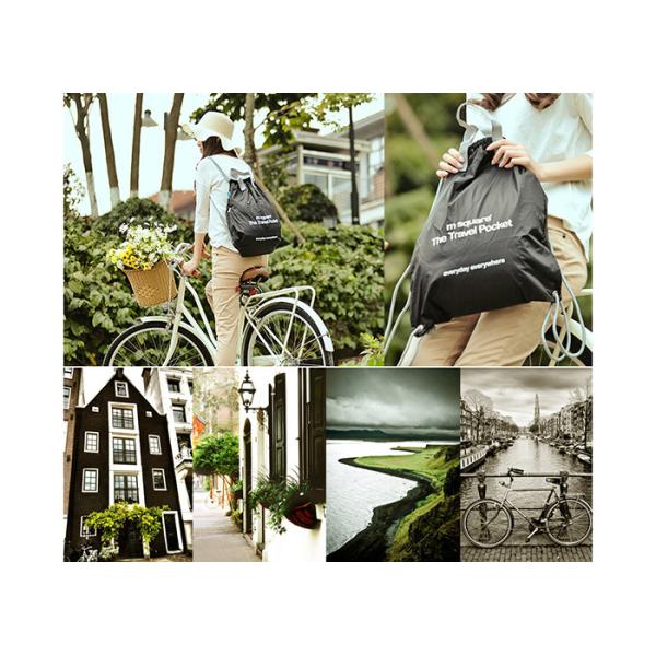 Promotional Printed New Style Folding Drawstring Gym Sports Backpacks