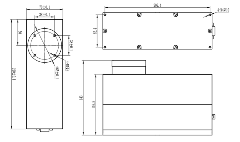 Electromagnetic High-precision Weighing Module  WLDM-134 High Precision And Mg-level Resolution 30-6100g Capacity Electromagnetic Load Cell