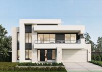 AU / NZ Standard Light Gauge Steel Villa Prefabricated Durable Homes Luxury Design