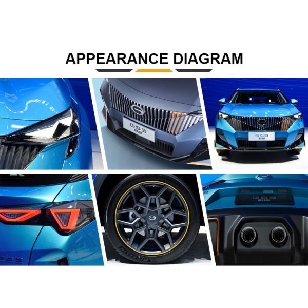 2023 GAC TRUMPCHI GS3 Secondhand Chinese Suv 4wd ABS Yes 5 Seats for City Trip Manual Gear Box