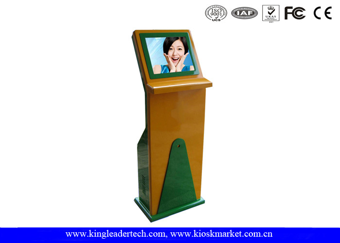Взаимодействующий киоск экрана касания Анти--Слепимости Freestanding для магазина театра здания университета