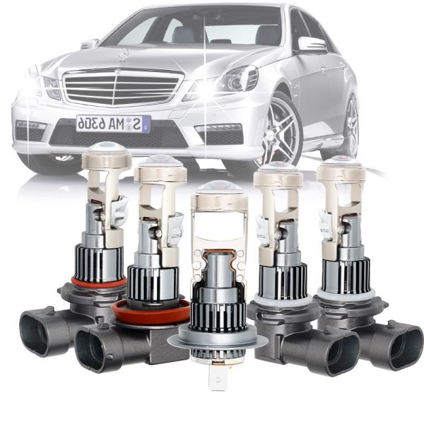 Bi Function LED Projector Headlights 2000 Lumens Waterproof for Vehicles