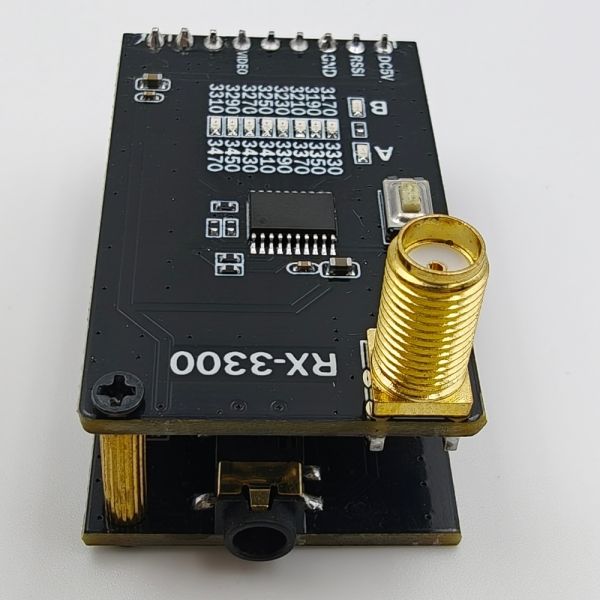 7-36V 16CH 3.3GHz Video Receiver Fpv Vtx Receiver With 3170–3470MHz Global Frequency Coverage