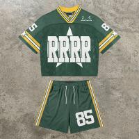 Traje de sudadera de jersey personalizado equipo profesional de fútbol americano uniforme personalizado malla sublimada adulto uniforme de fútbol americano conjunto