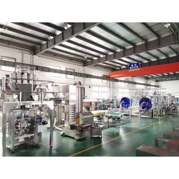 High-Speed 70 bags/min Stainless Steel Premade Pouch Packing Machine with 8-Station Structure for Zipper Pouches