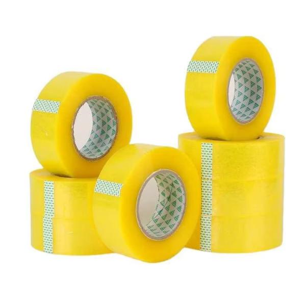 Factory Sales Jumbo Roll BOPP Adhesive Tape Single Sided Acrylic Hot Melt Pressure Sensitive Heat-Resistant for Carton Sealing