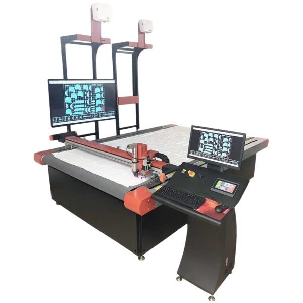 High-Speed CNC Digital Cutting Machine with 100-1200mm/s Cutting Speed and 2500x1800mm Cutting Area for Garment Fabric