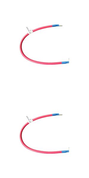 Cable électrique des véhicules à moteur d'ampère de voiture du câblage 380mm d'UL10070 AWG6