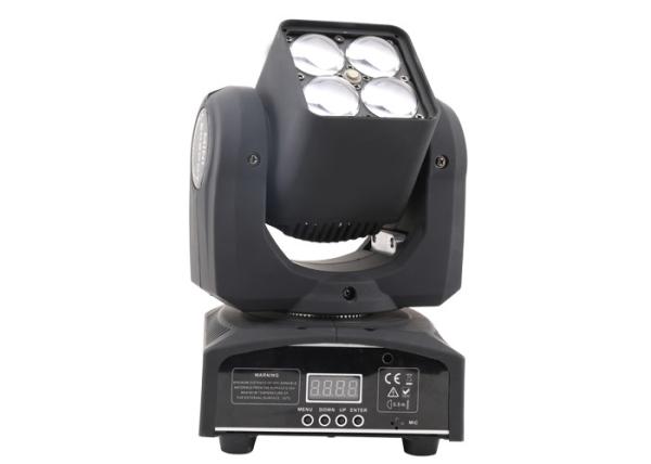 4 X 10w Rgbw 4 In 1 Led Mini Wash Moving Head Light For Dj Stage Lighting