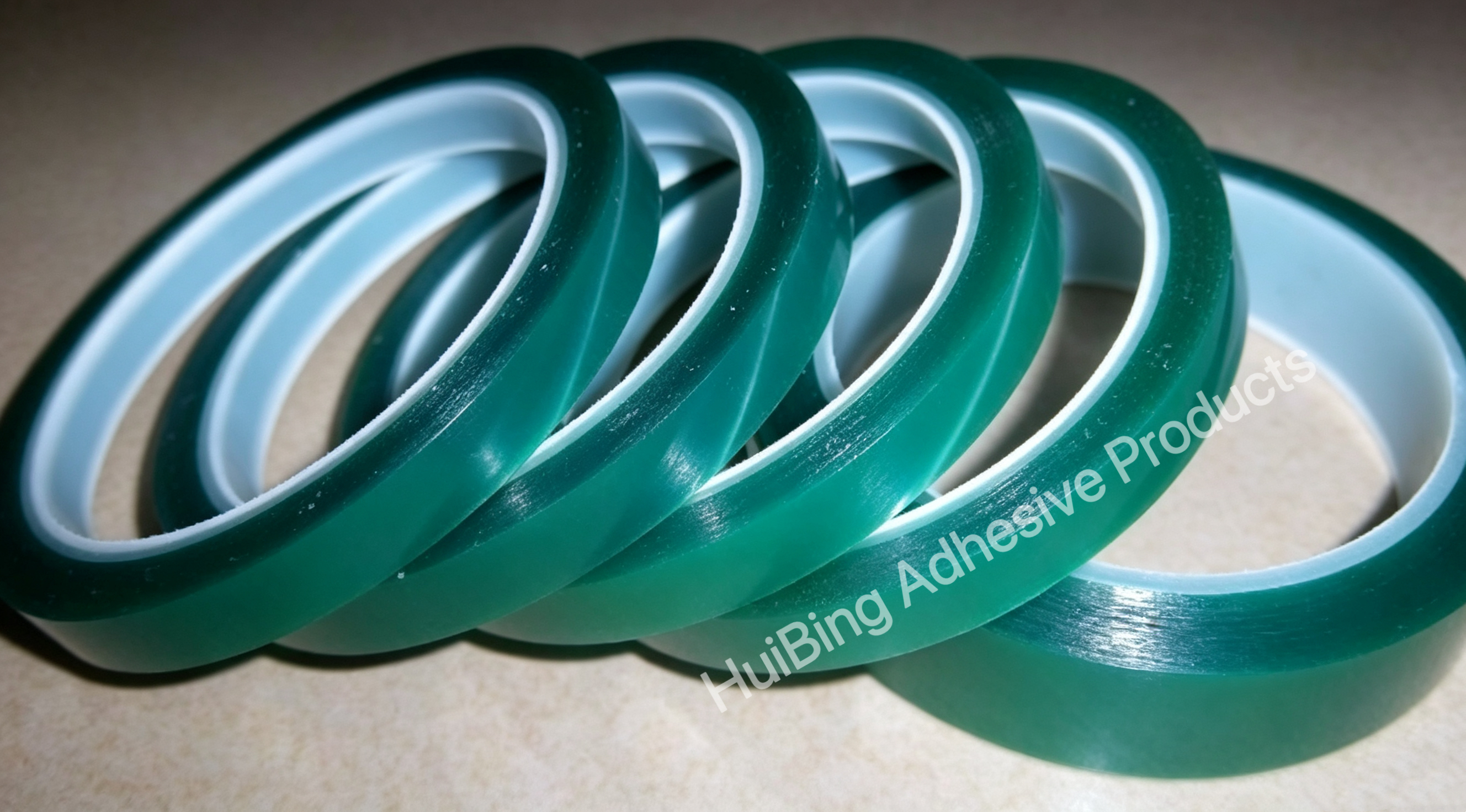 6KV Green Insulation Tape Silicone Masking 8n/25mm Adhesion 200 Centigrade Resist