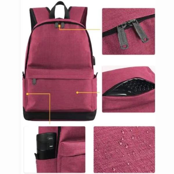 Trouxa resistente feita sob encomenda da escola do portátil da faculdade de Logo Outdoor Camping Backpack Water